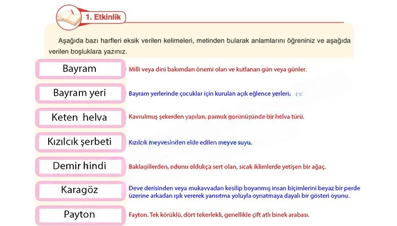 6. Sınıf Türkçe Ders Kitabı Cevapları Anka Yayınları Sayfa 105 Çözüm Görseli