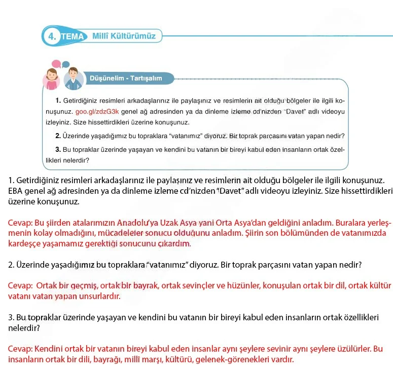 6. Sınıf Türkçe Ders Kitabı Cevapları Anka Yayınları Sayfa 110 Çözüm Görseli