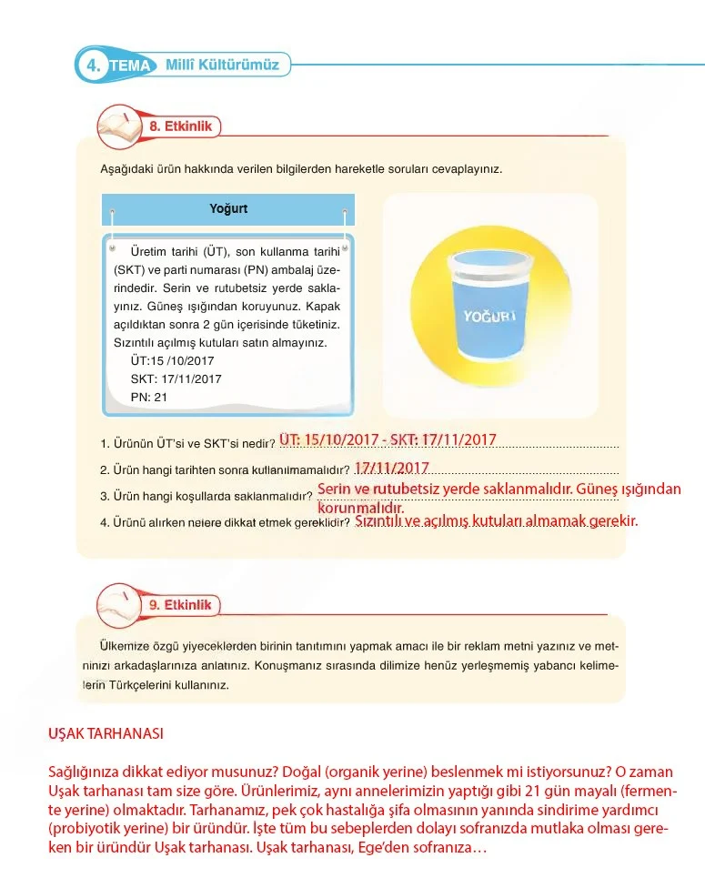 6. Sınıf Türkçe Ders Kitabı Cevapları Anka Yayınları Sayfa 116 Çözüm Görseli