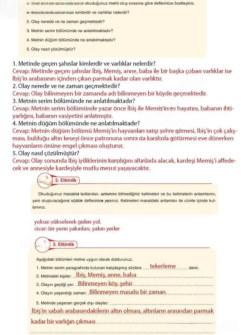 6. Sınıf Türkçe Ders Kitabı Cevapları Anka Yayınları Sayfa 12 Çözüm Görseli