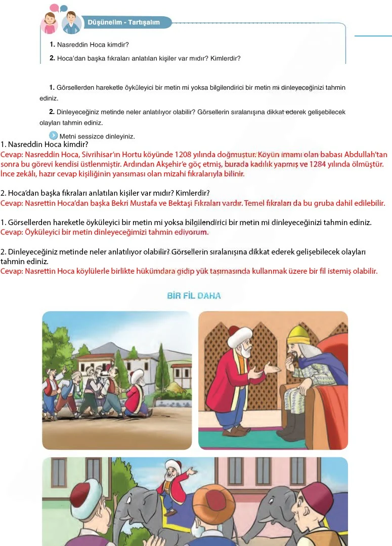 6. Sınıf Türkçe Ders Kitabı Cevapları Anka Yayınları Sayfa 130 Çözüm Görseli