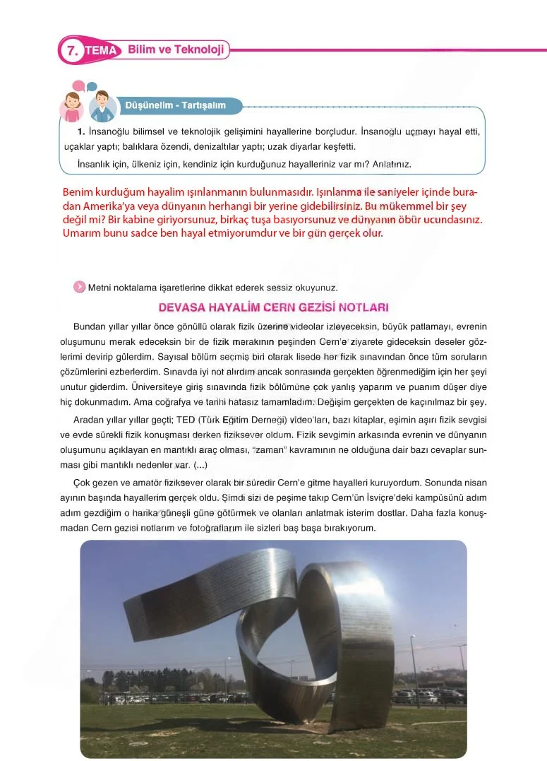 6. Sınıf Türkçe Ders Kitabı Cevapları Anka Yayınları Sayfa 198 Çözüm Görseli
