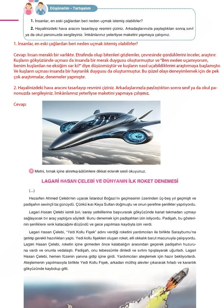 6. Sınıf Türkçe Ders Kitabı Cevapları Anka Yayınları Sayfa 211 Çözüm Görseli
