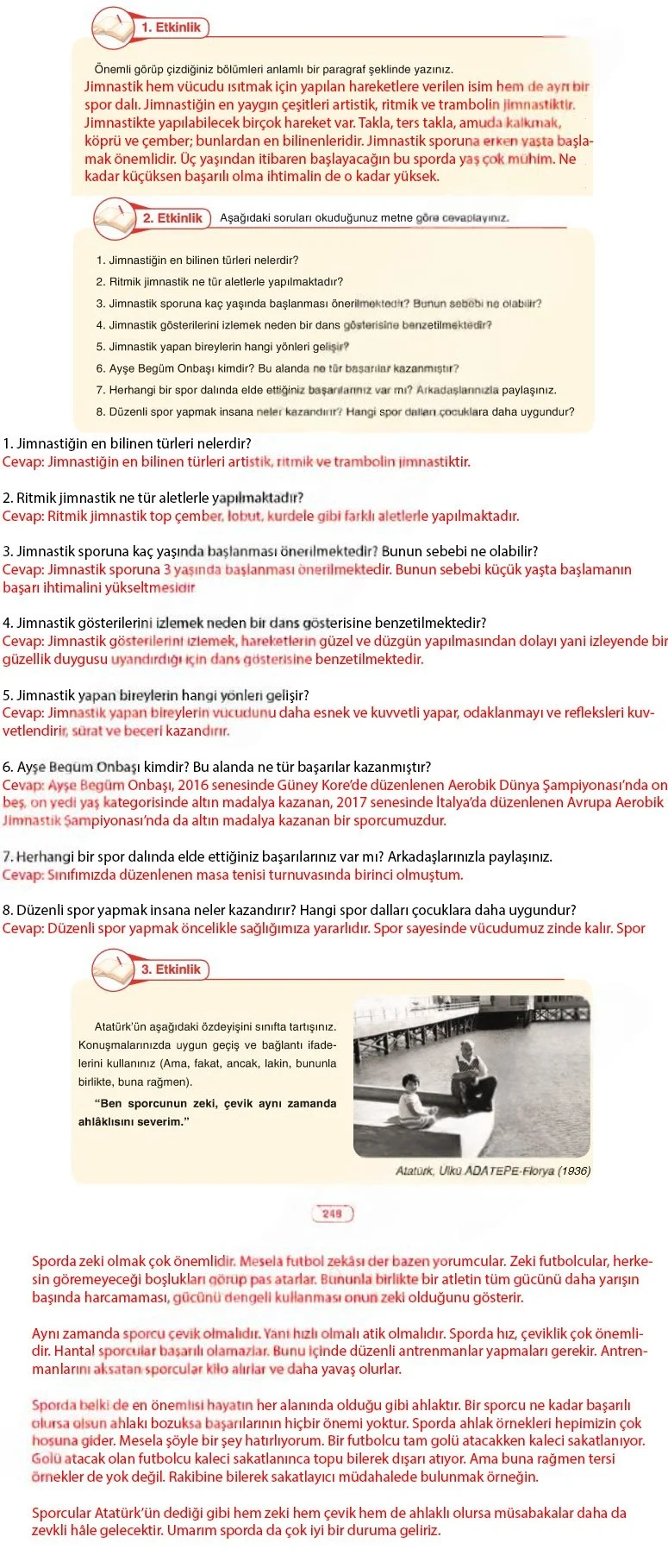 6. Sınıf Türkçe Ders Kitabı Cevapları Anka Yayınları Sayfa 248 Çözüm Görseli