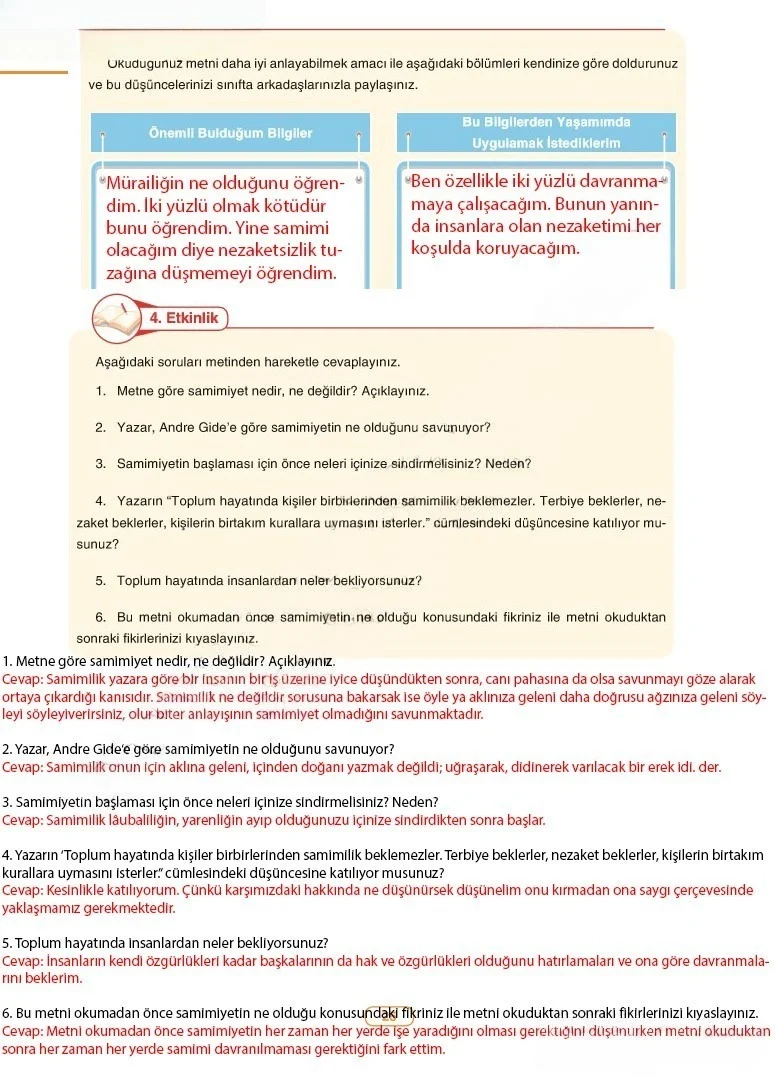6. Sınıf Türkçe Ders Kitabı Cevapları Anka Yayınları Sayfa 25 Çözüm Görseli
