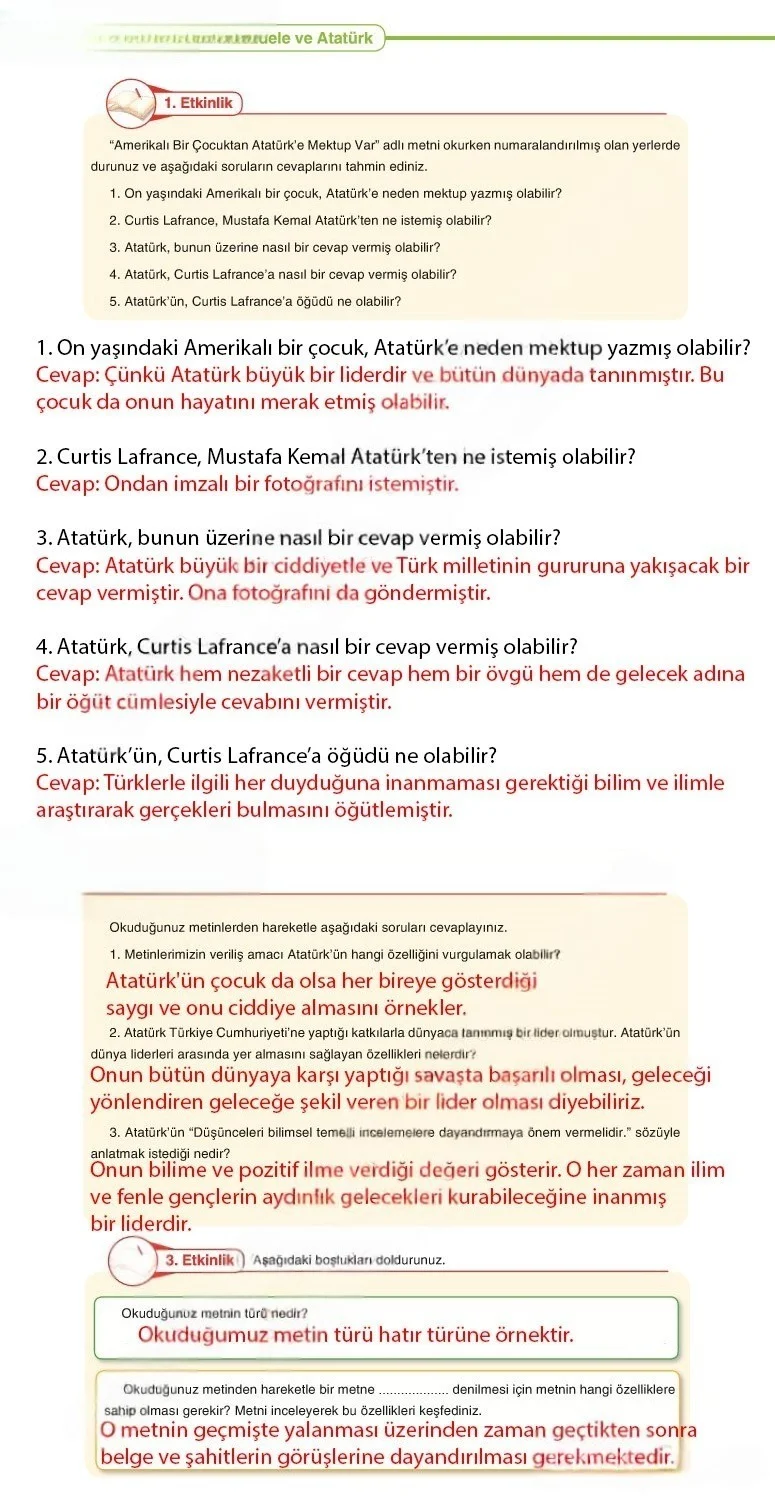 6. Sınıf Türkçe Ders Kitabı Cevapları Anka Yayınları Sayfa 56 Çözüm Görseli