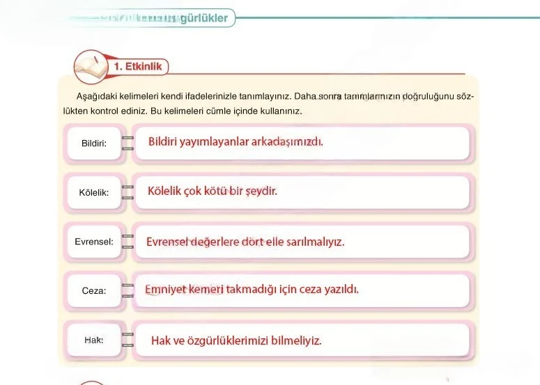 6. Sınıf Türkçe Ders Kitabı Cevapları Anka Yayınları Sayfa 92 Çözüm Görseli