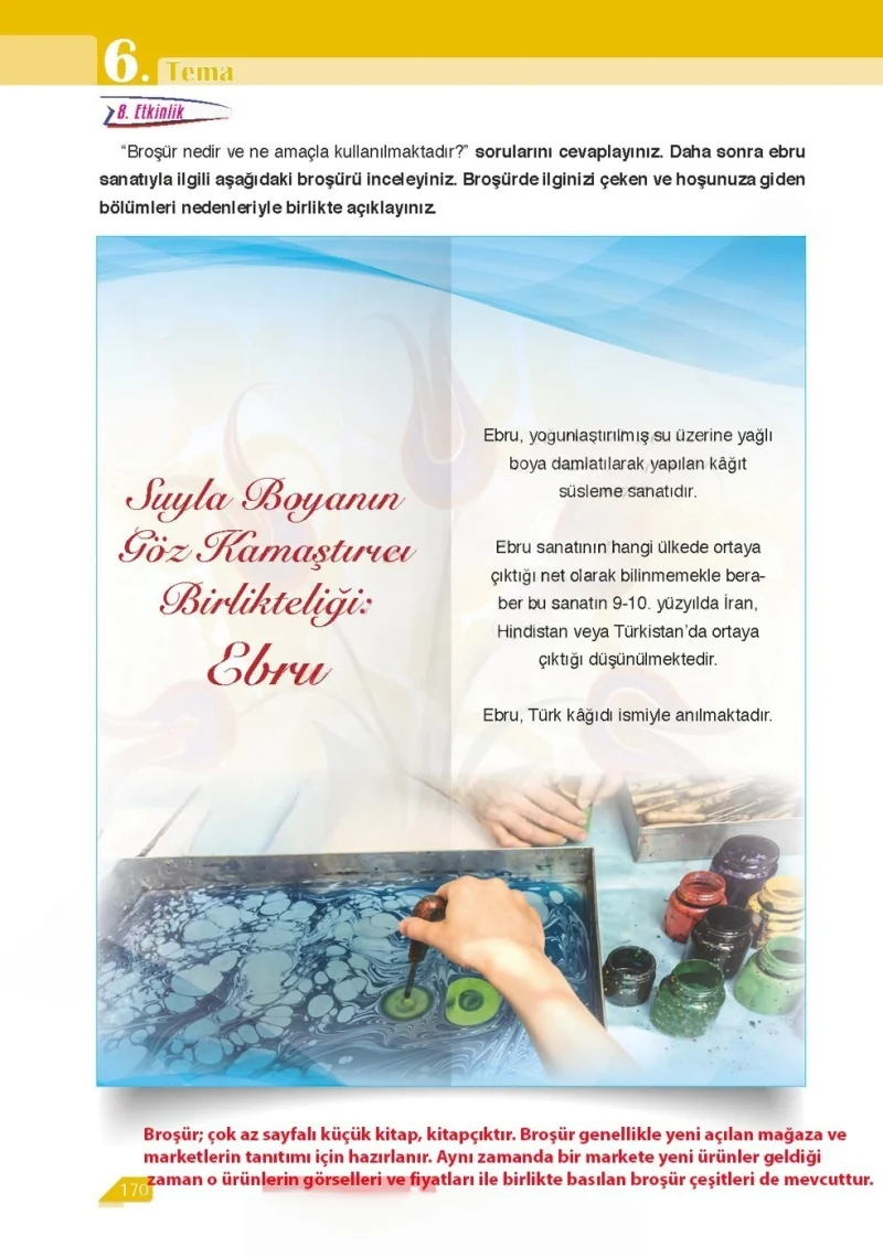6. Sınıf Türkçe Ders Kitabı Cevapları Ata Yayınları Sayfa 170 Çözüm Görseli