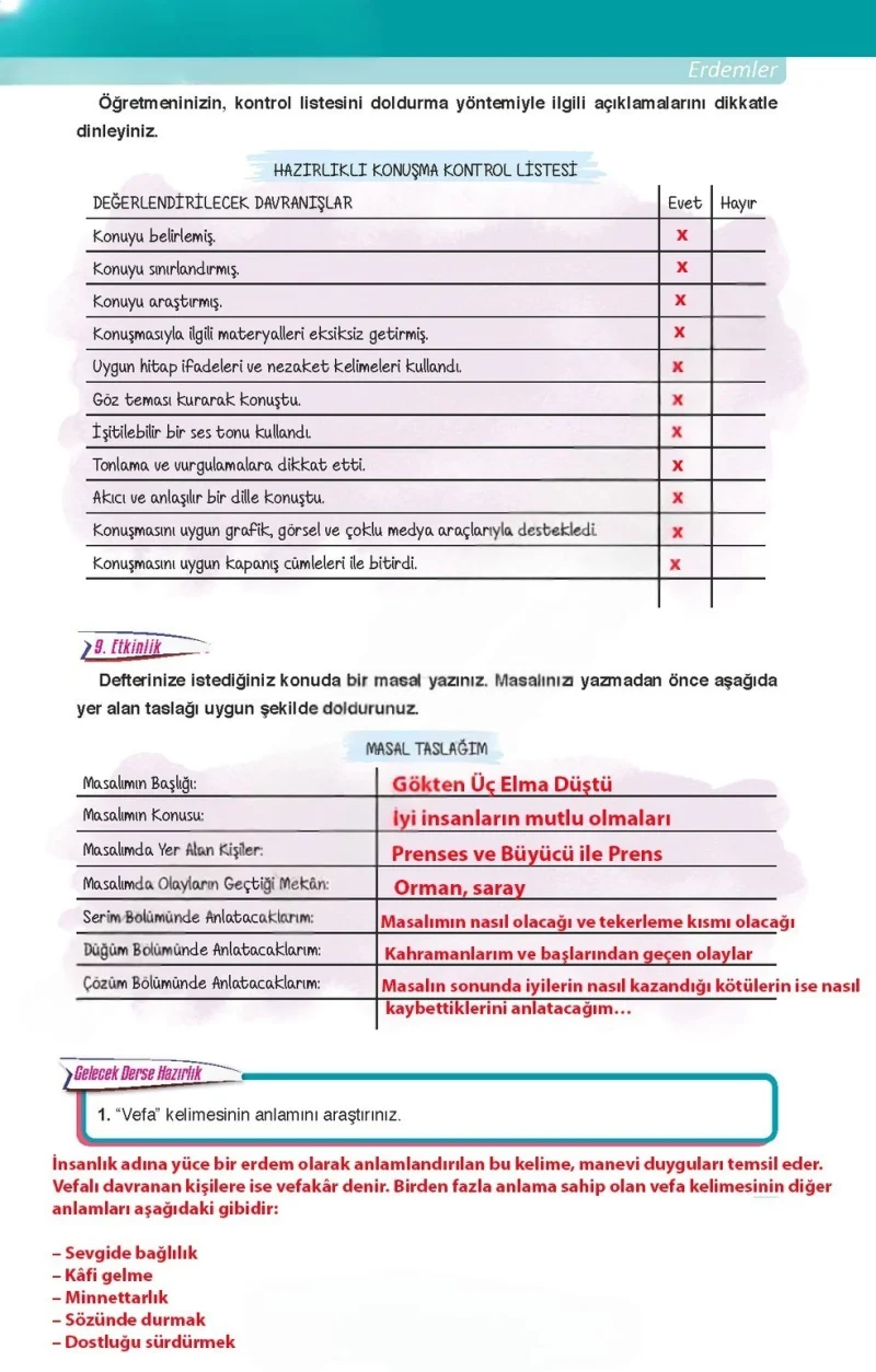 6. Sınıf Türkçe Ders Kitabı Cevapları Ata Yayınları Sayfa 27 Çözüm Görseli