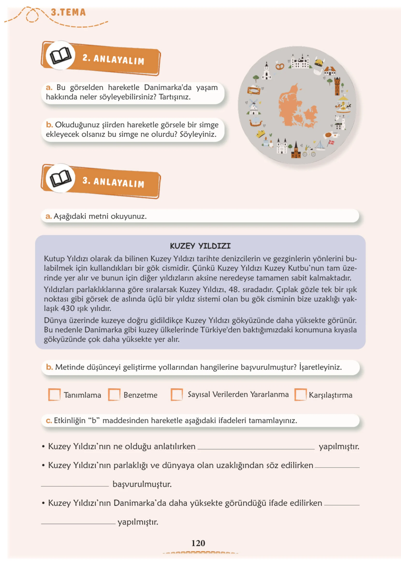6. Sınıf Türkçe Ders Kitabı Cevapları Meb Yayınları 1. Kitap Sayfa 120