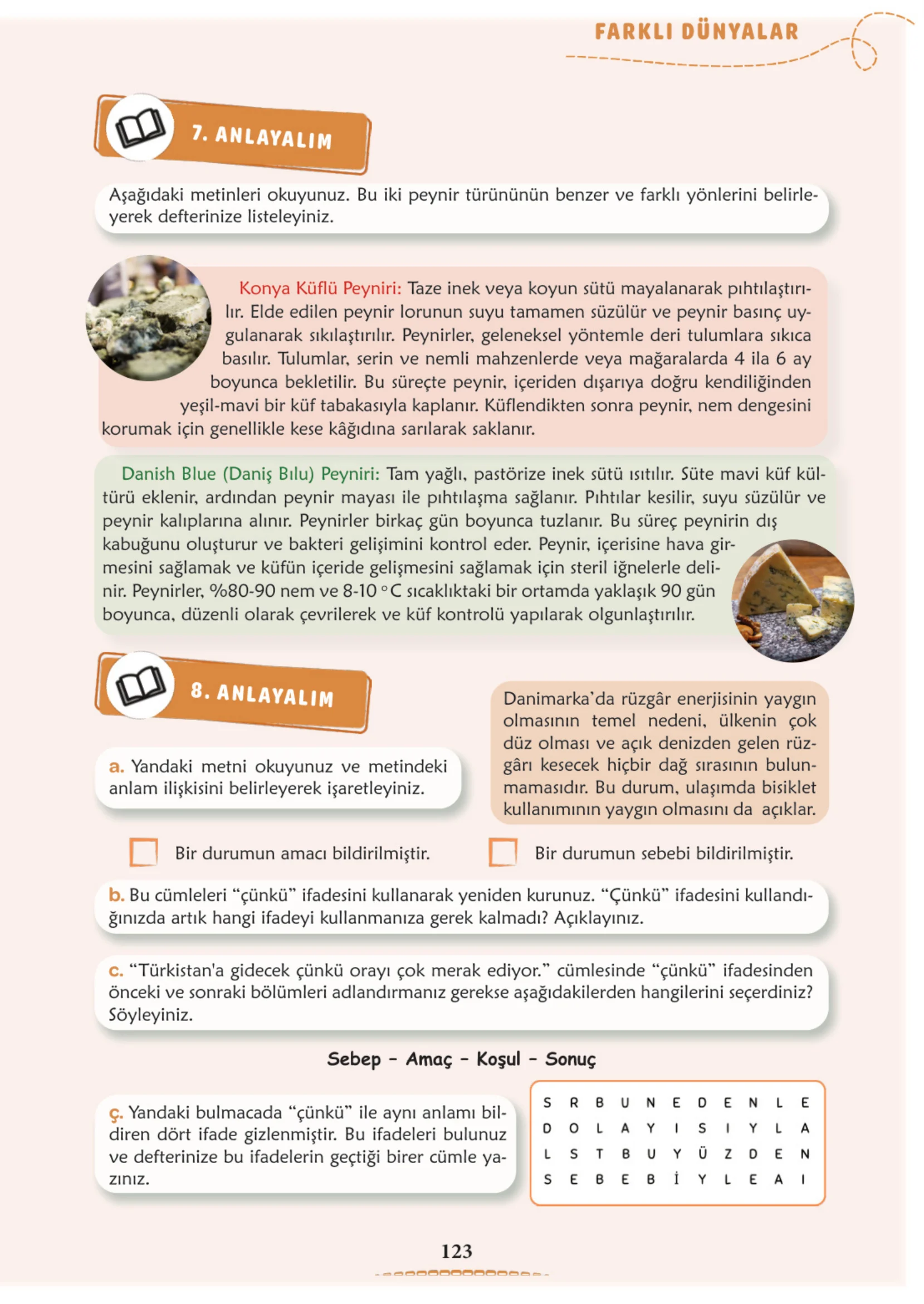 6. Sınıf Türkçe Ders Kitabı Cevapları Meb Yayınları 1. Kitap Sayfa 123