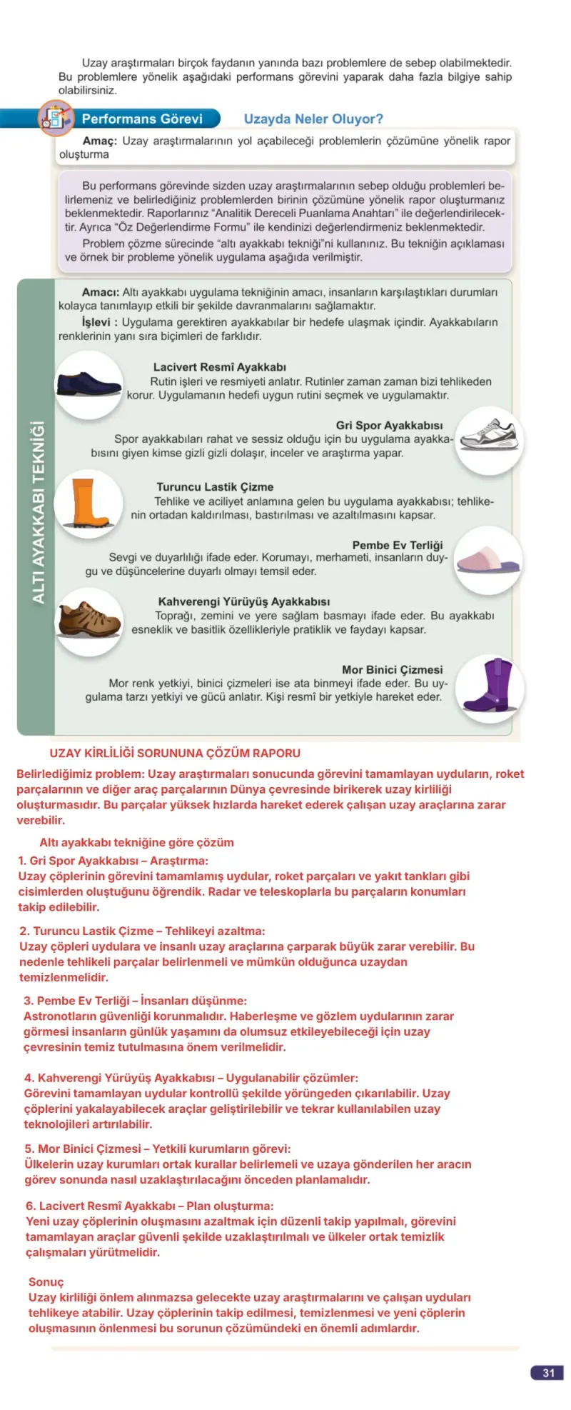 7. Sınıf Fen Bilimleri Ders Kitabı Cevapları Meb Yayınları 1. Kitap Sayfa 31 Çözüm Görseli