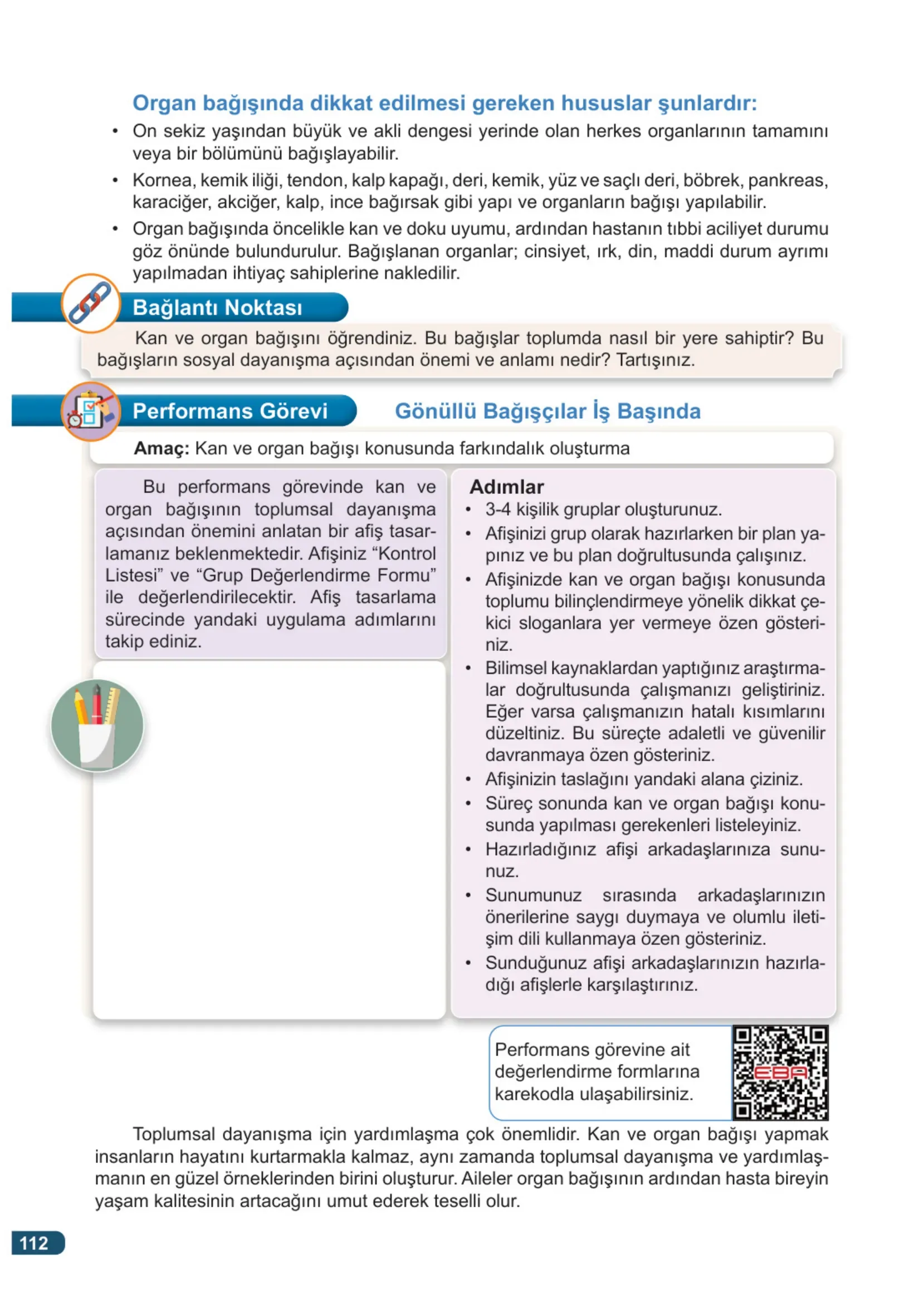 7. Sınıf Fen Bilimleri Ders Kitabı Cevapları Meb Yayınları 1. Kitap Sayfa 112