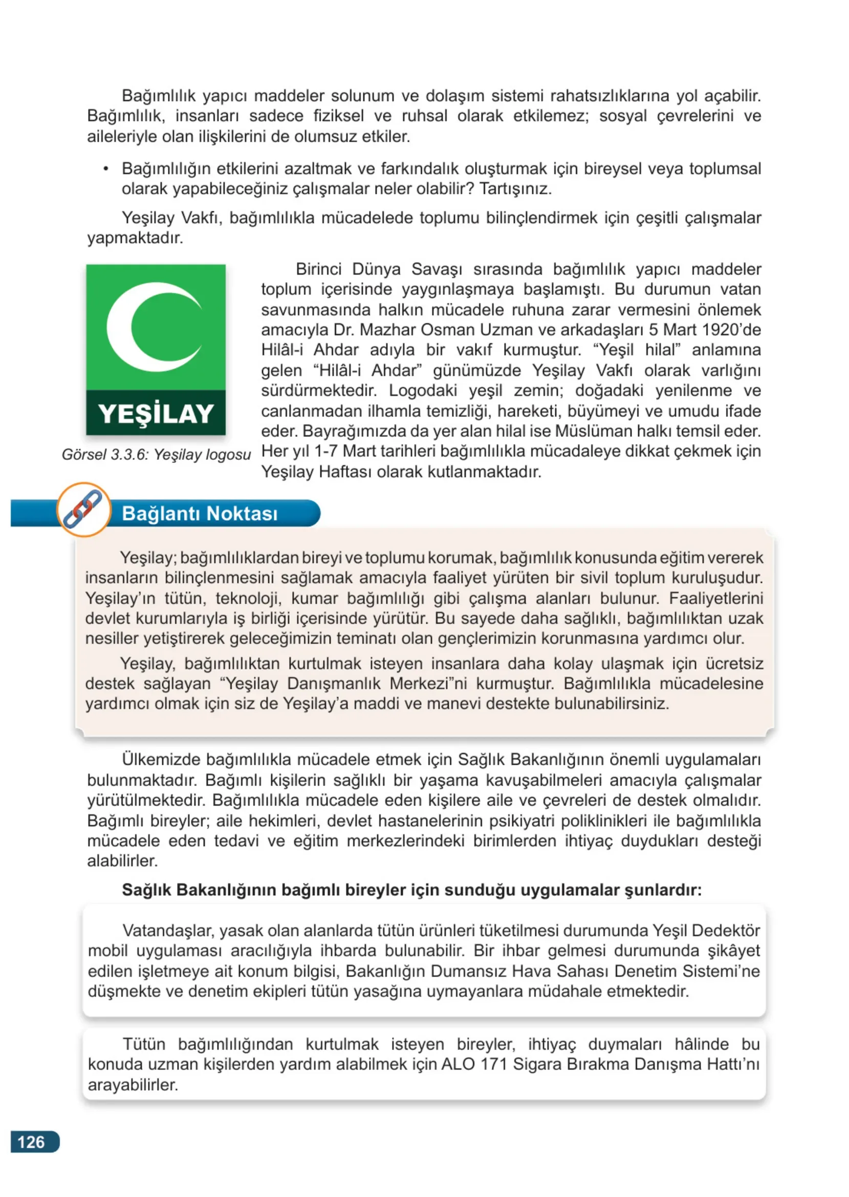 7. Sınıf Fen Bilimleri Ders Kitabı Cevapları Meb Yayınları 1. Kitap Sayfa 126