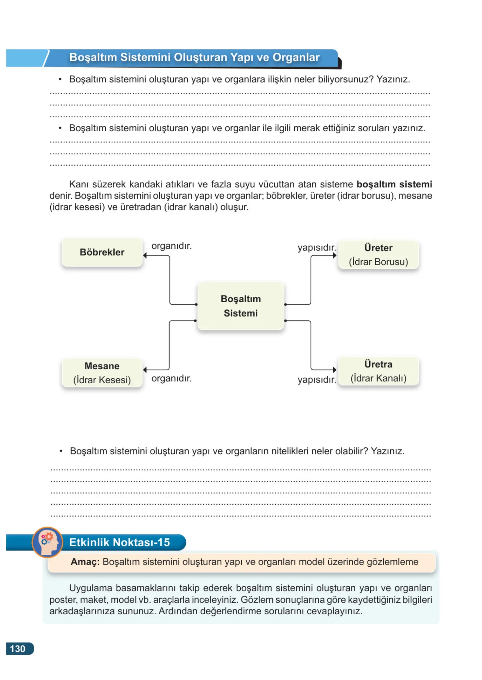 7. Sınıf Fen Bilimleri Ders Kitabı Cevapları Meb Yayınları 1. Kitap Sayfa 130