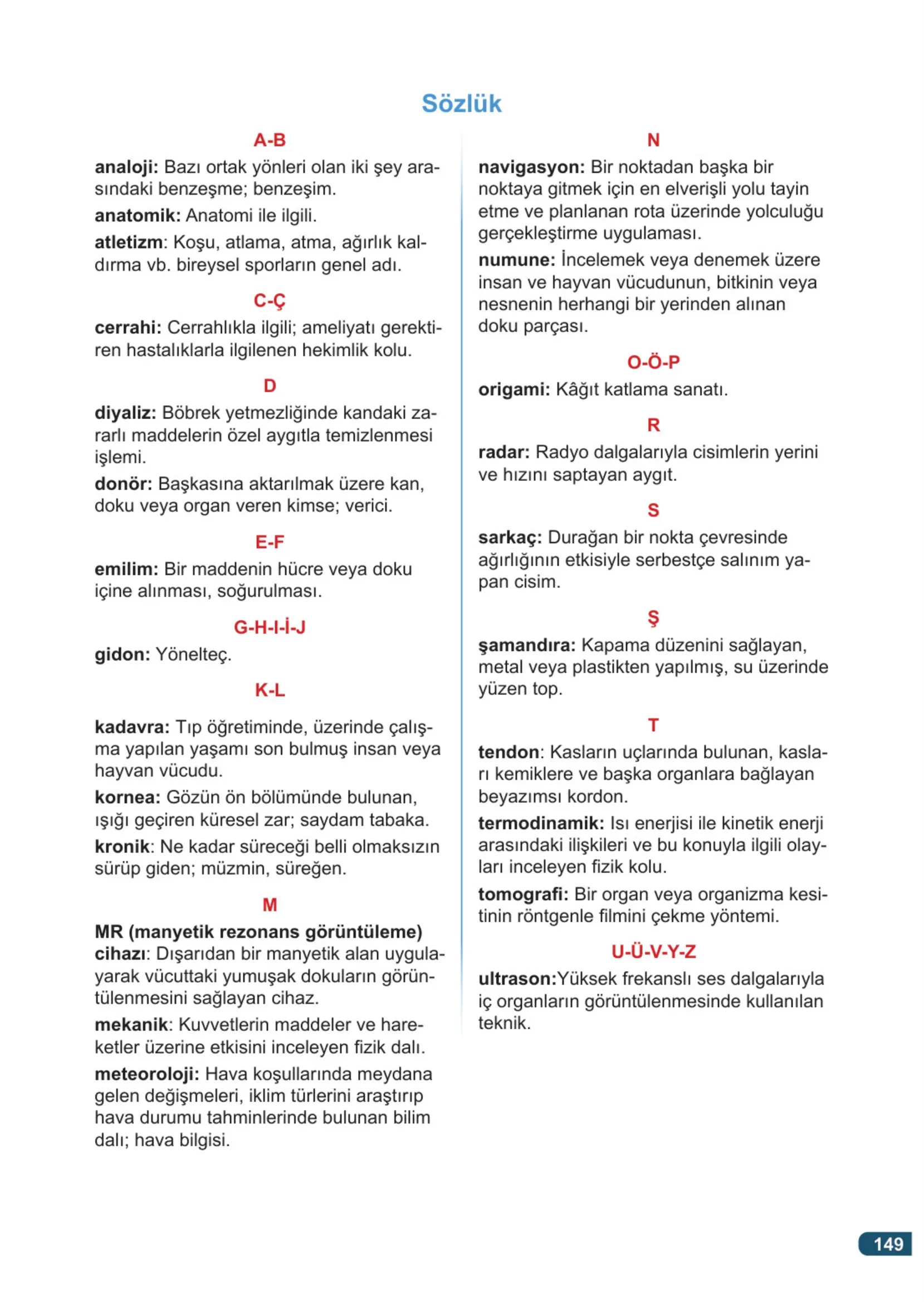 7. Sınıf Fen Bilimleri Ders Kitabı Cevapları Meb Yayınları 1. Kitap Sayfa 149