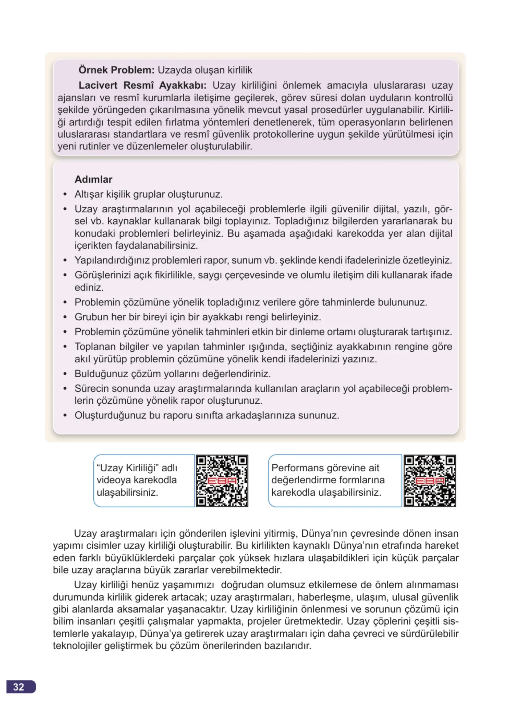 7. Sınıf Fen Bilimleri Ders Kitabı Cevapları Meb Yayınları 1. Kitap Sayfa 32