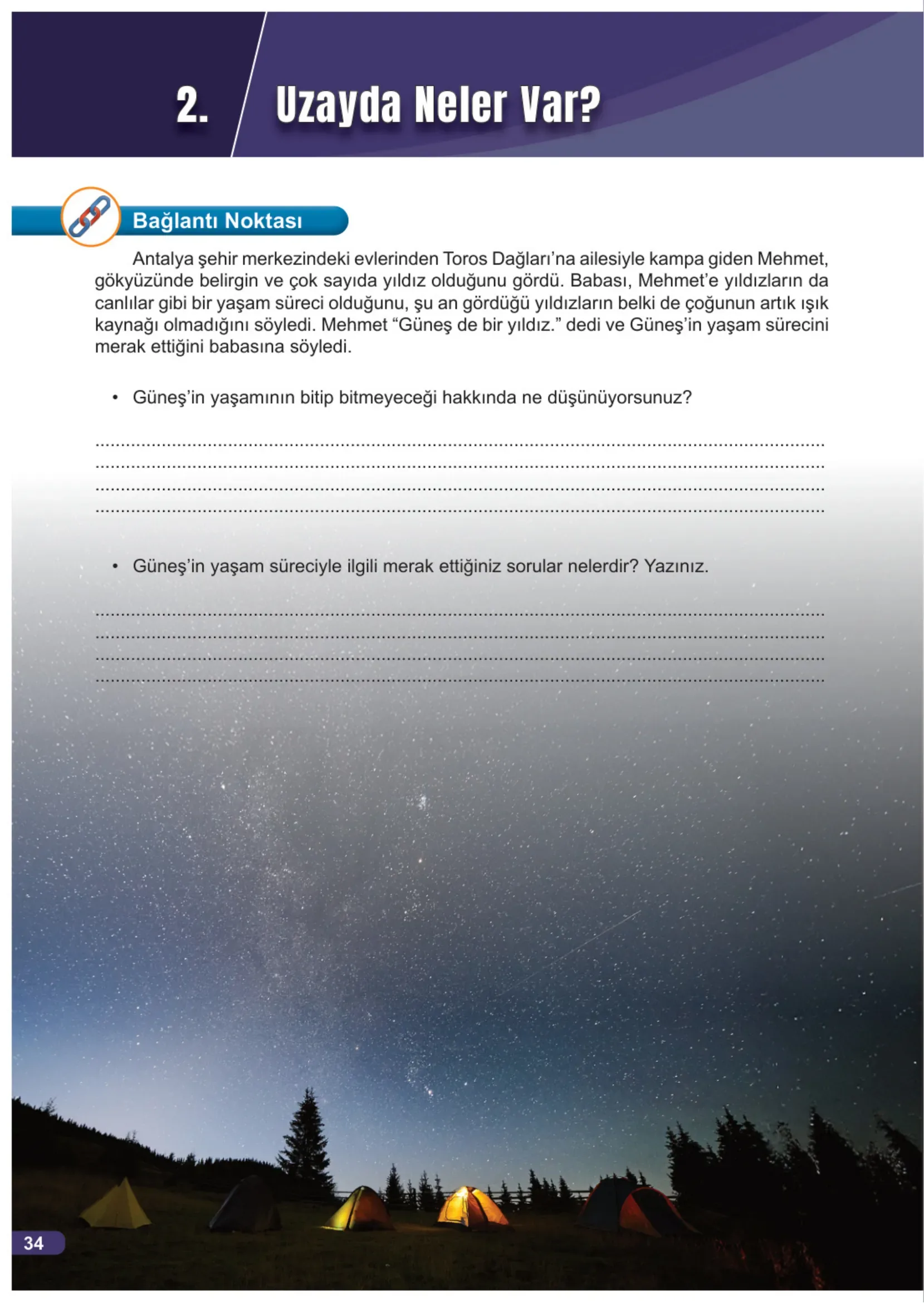 7. Sınıf Fen Bilimleri Ders Kitabı Cevapları Meb Yayınları 1. Kitap Sayfa 34