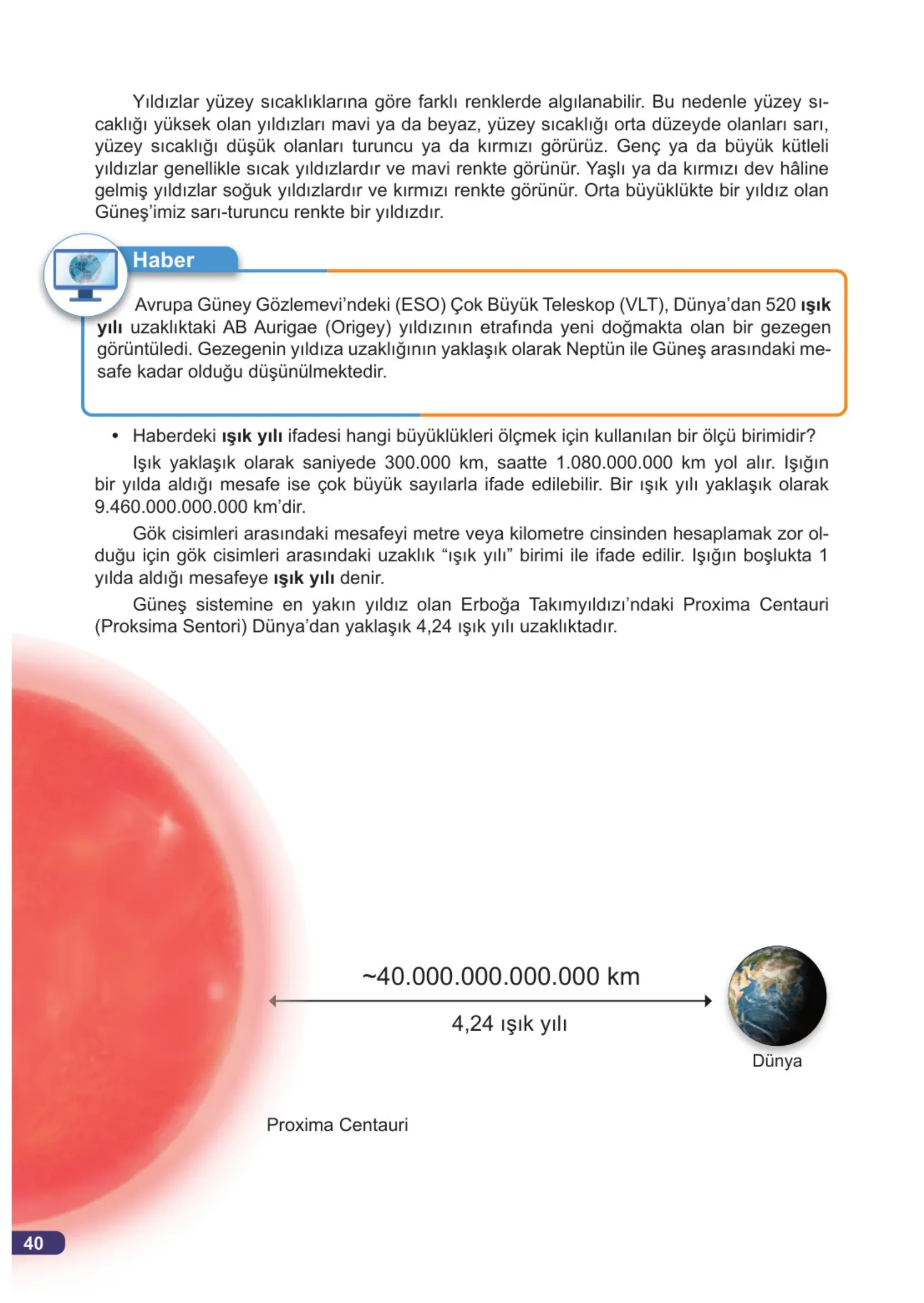 7. Sınıf Fen Bilimleri Ders Kitabı Cevapları Meb Yayınları 1. Kitap Sayfa 40