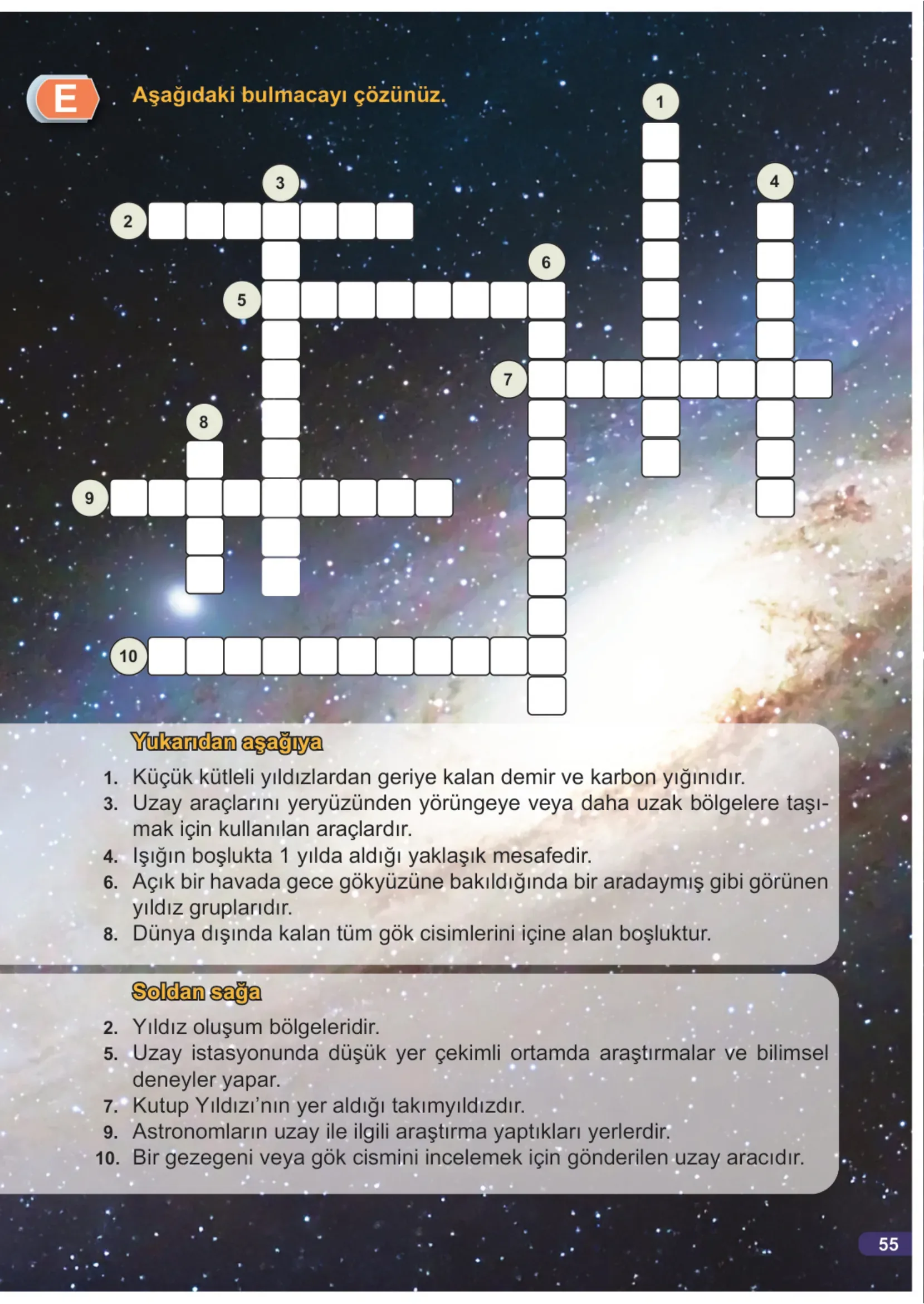 7. Sınıf Fen Bilimleri Ders Kitabı Cevapları Meb Yayınları 1. Kitap Sayfa 55