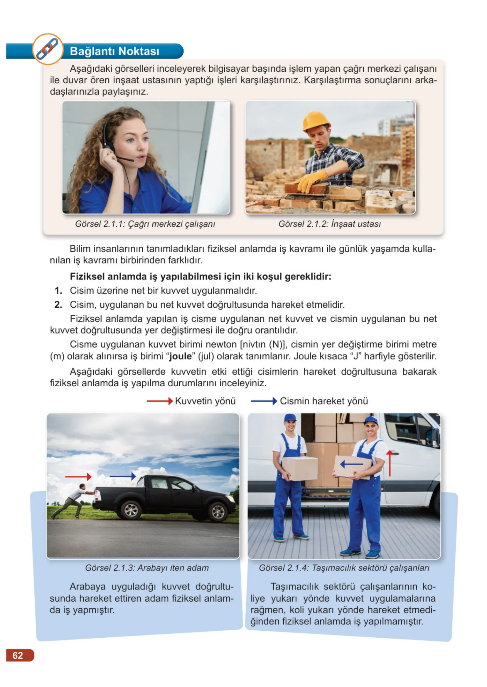 7. Sınıf Fen Bilimleri Ders Kitabı Cevapları Meb Yayınları 1. Kitap Sayfa 62