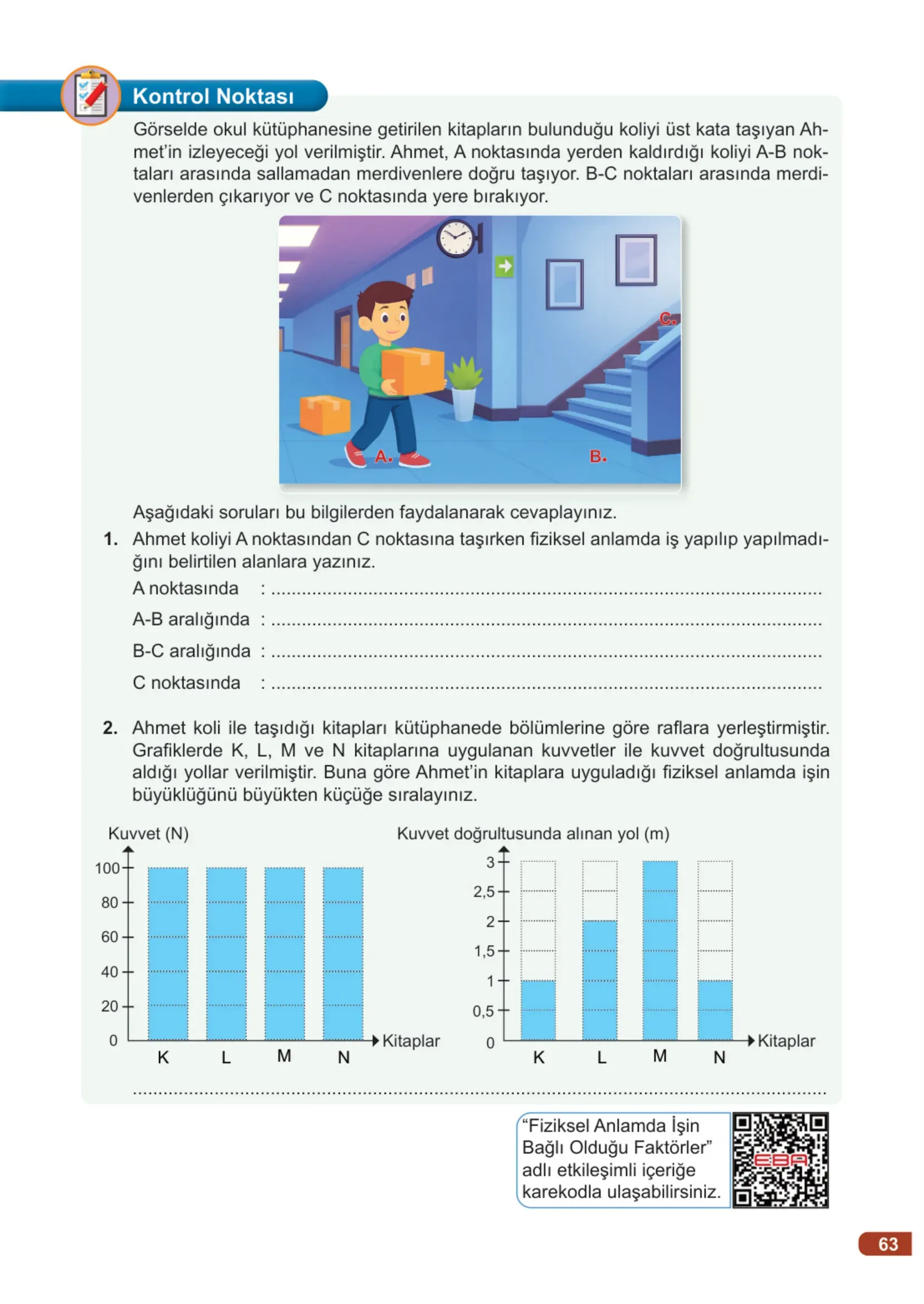 7. Sınıf Fen Bilimleri Ders Kitabı Cevapları Meb Yayınları 1. Kitap Sayfa 63