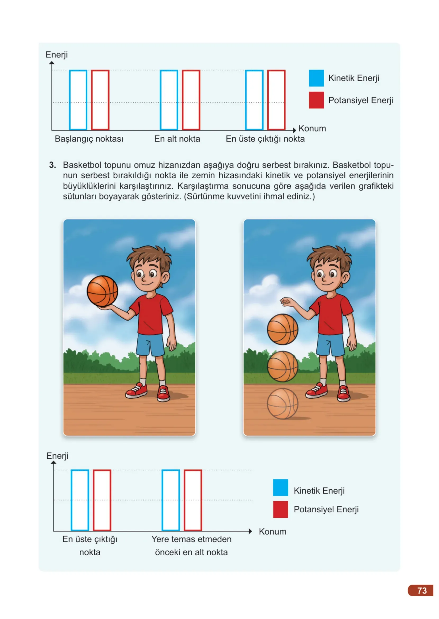 7. Sınıf Fen Bilimleri Ders Kitabı Cevapları Meb Yayınları 1. Kitap Sayfa 73