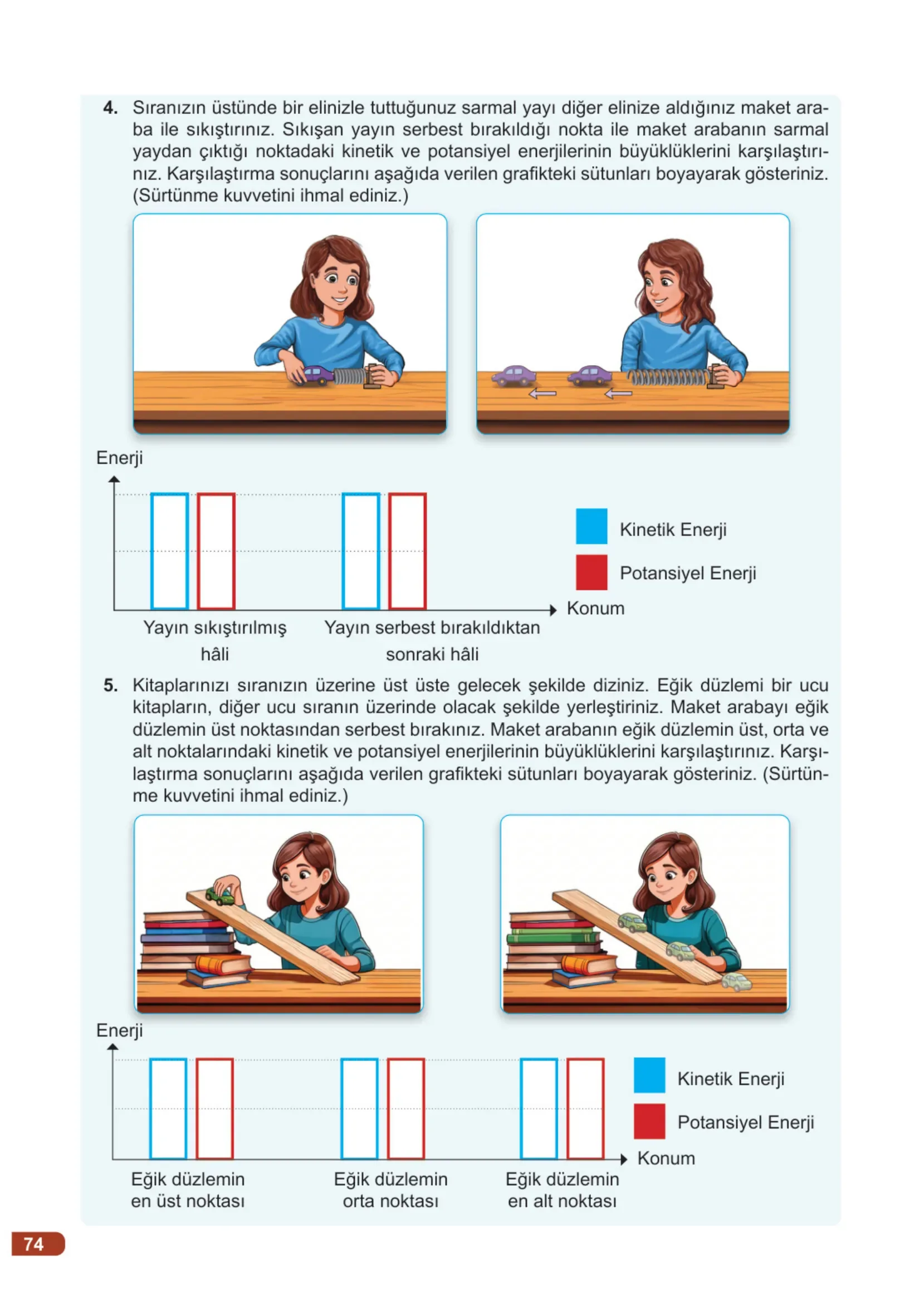 7. Sınıf Fen Bilimleri Ders Kitabı Cevapları Meb Yayınları 1. Kitap Sayfa 74