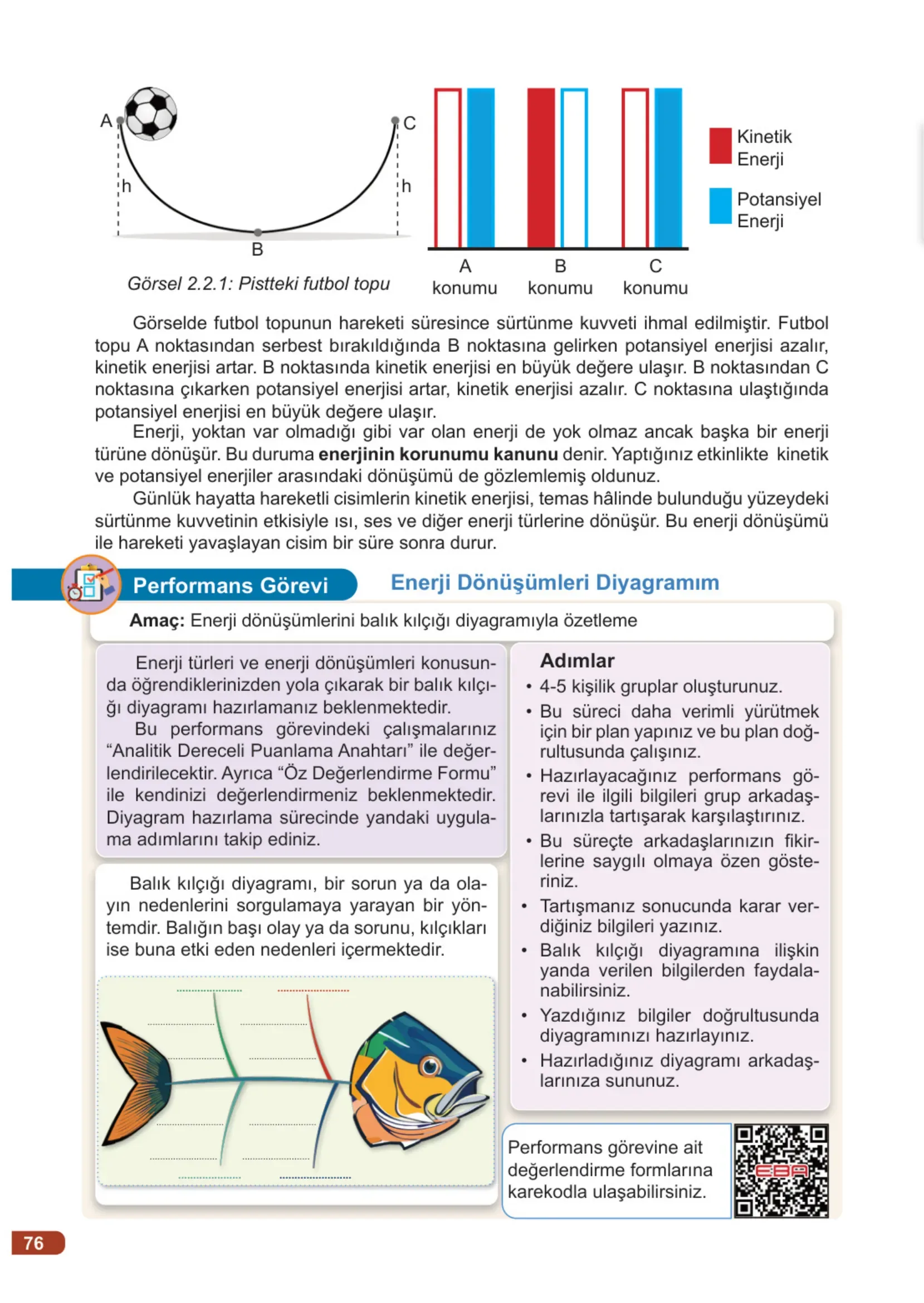 7. Sınıf Fen Bilimleri Ders Kitabı Cevapları Meb Yayınları 1. Kitap Sayfa 76
