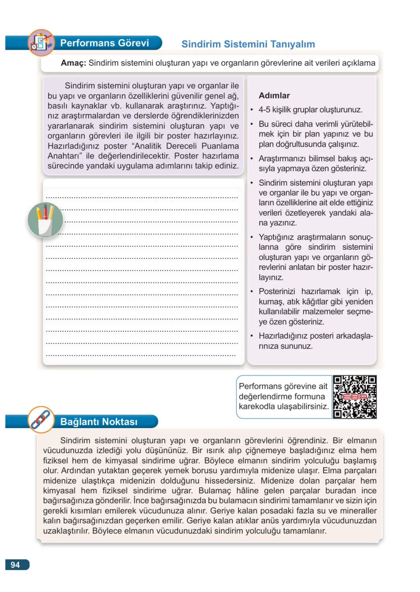 7. Sınıf Fen Bilimleri Ders Kitabı Cevapları Meb Yayınları 1. Kitap Sayfa 94