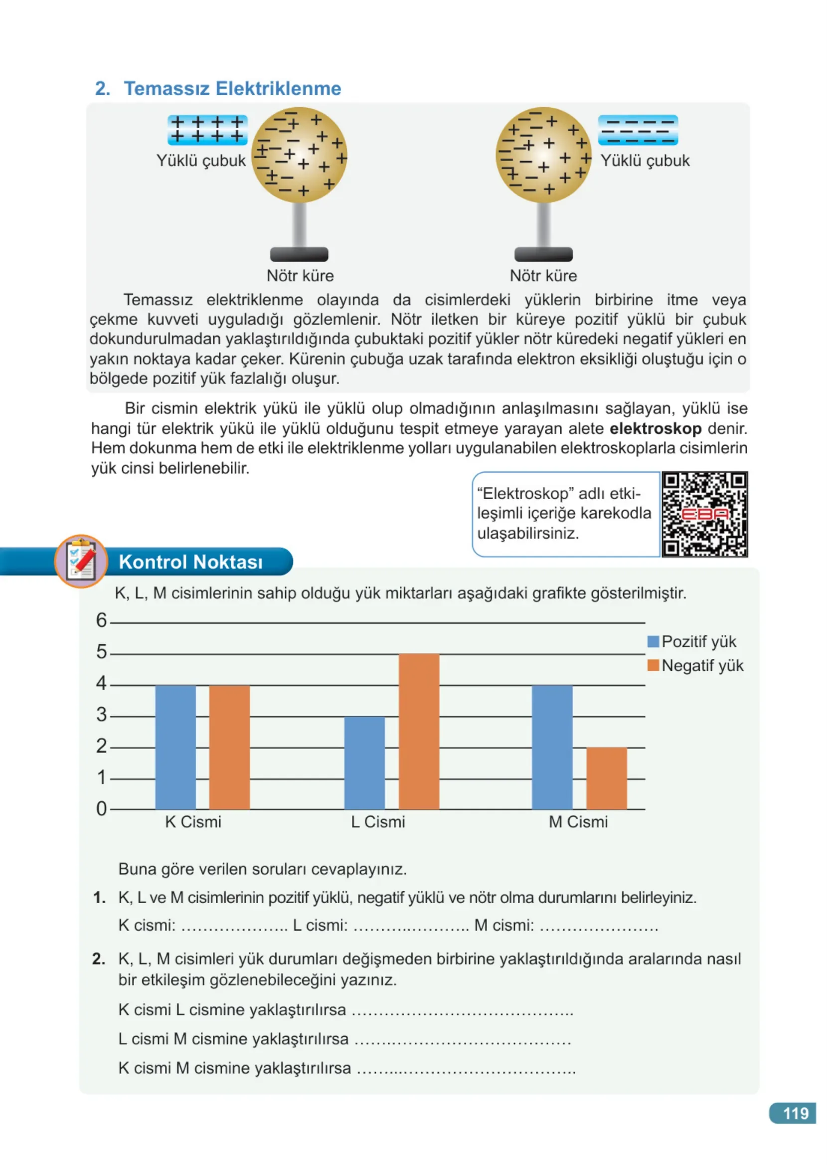 7. Sınıf Fen Bilimleri Ders Kitabı Cevapları Meb Yayınları 2. Kitap Sayfa 119