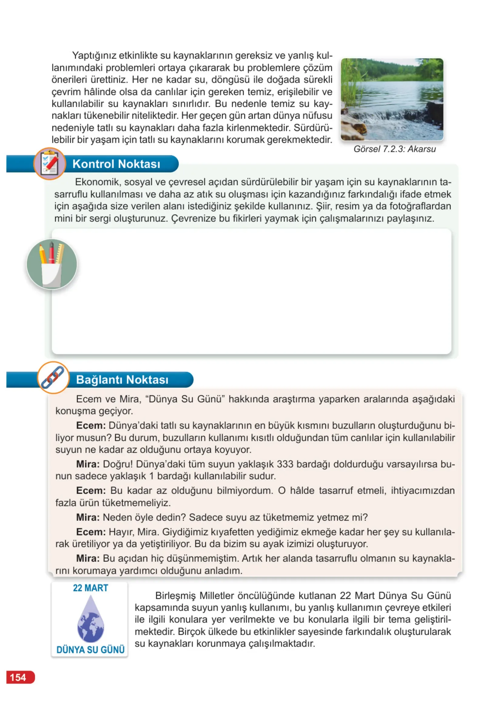 7. Sınıf Fen Bilimleri Ders Kitabı Cevapları Meb Yayınları 2. Kitap Sayfa 154