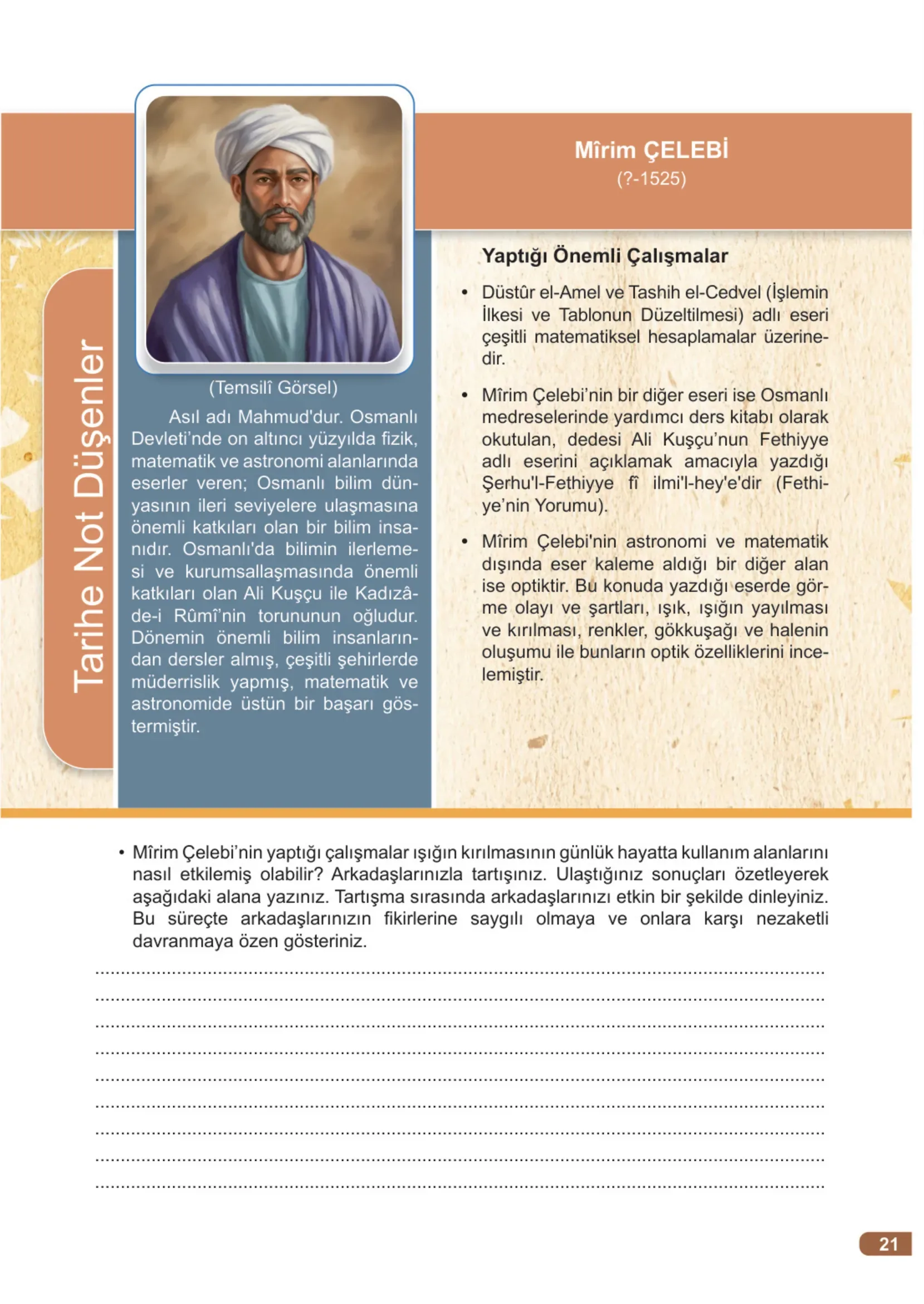 7. Sınıf Fen Bilimleri Ders Kitabı Cevapları Meb Yayınları 2. Kitap Sayfa 21