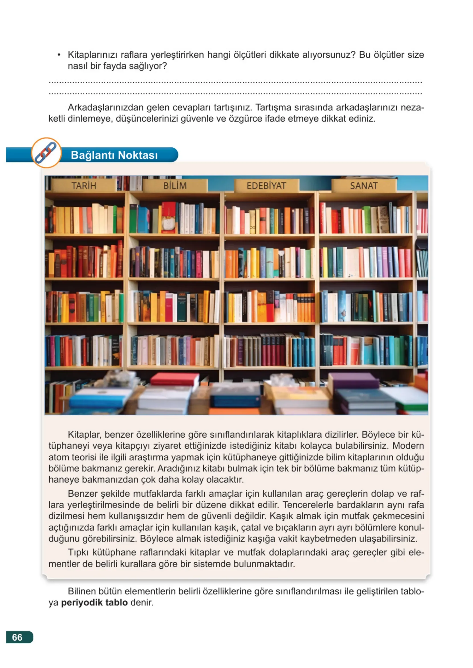 7. Sınıf Fen Bilimleri Ders Kitabı Cevapları Meb Yayınları 2. Kitap Sayfa 66