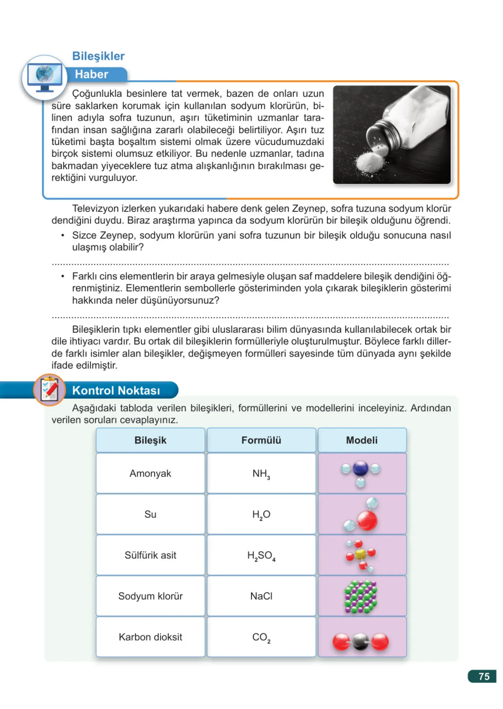 7. Sınıf Fen Bilimleri Ders Kitabı Cevapları Meb Yayınları 2. Kitap Sayfa 75