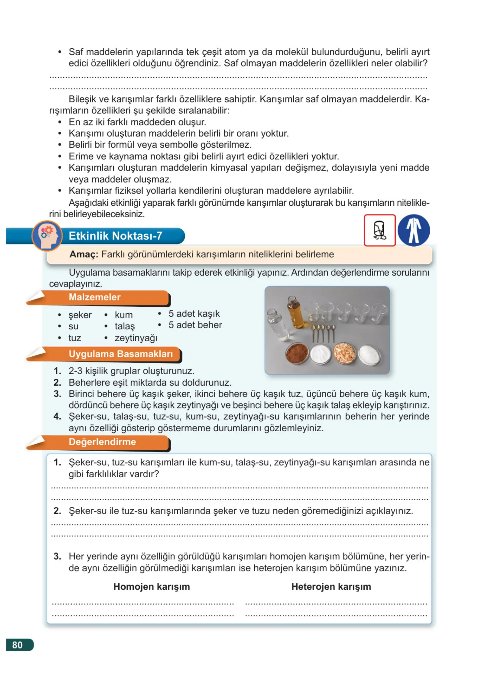 7. Sınıf Fen Bilimleri Ders Kitabı Cevapları Meb Yayınları 2. Kitap Sayfa 80