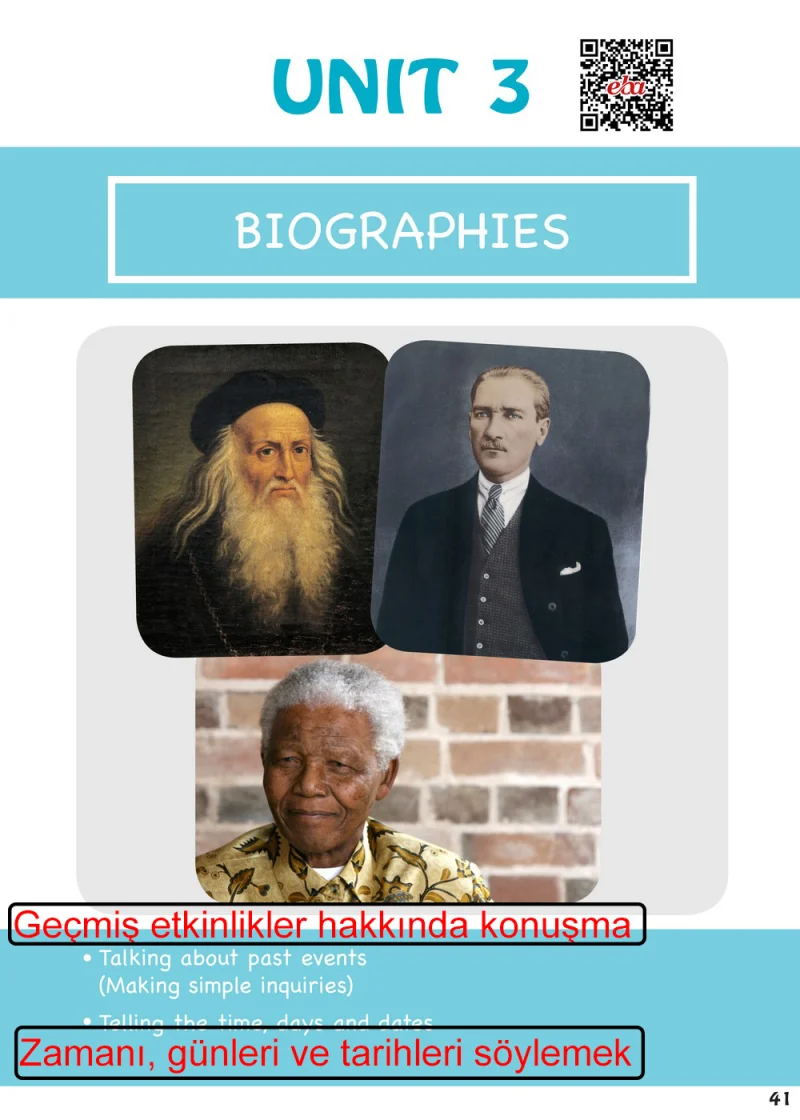 7. Sınıf İngilizce Ders Kitabı Cevapları Bilim ve Kültür Yayınları Sayfa 41 Çözüm Görseli