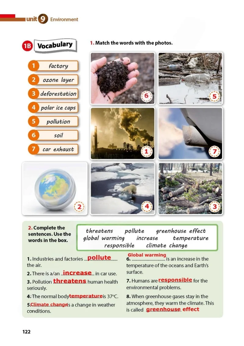 7. Sınıf İngilizce Ders Kitabı Cevapları Kök-e Yayınları Sayfa 122 Çözüm Görseli