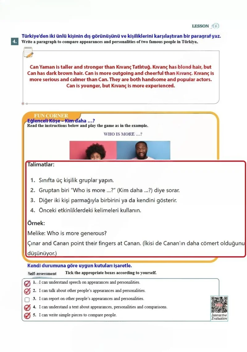 7. Sınıf İngilizce Ders Kitabı Cevapları SDR İpekyolu Yayınları Sayfa 21 Çözüm Görseli