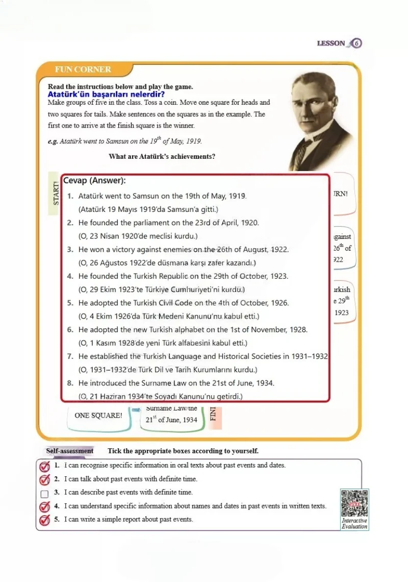 7. Sınıf İngilizce Ders Kitabı Cevapları SDR İpekyolu Yayınları Sayfa 53 Çözüm Görseli