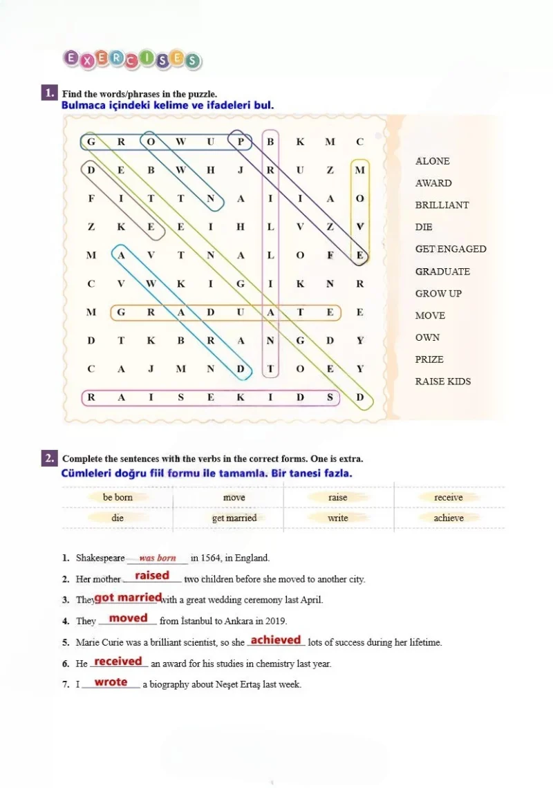 7. Sınıf İngilizce Ders Kitabı Cevapları SDR İpekyolu Yayınları Sayfa 54 Çözüm Görseli