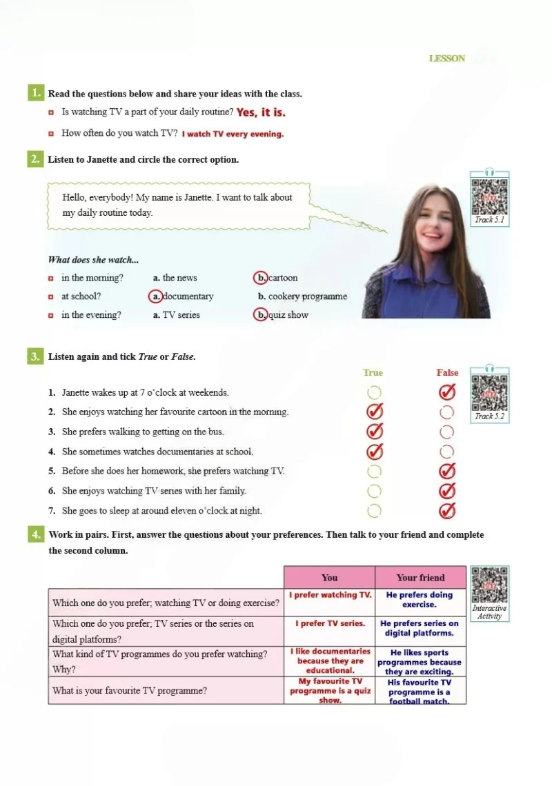 7. Sınıf İngilizce Ders Kitabı Cevapları SDR İpekyolu Yayınları Sayfa 79 Çözüm Görseli