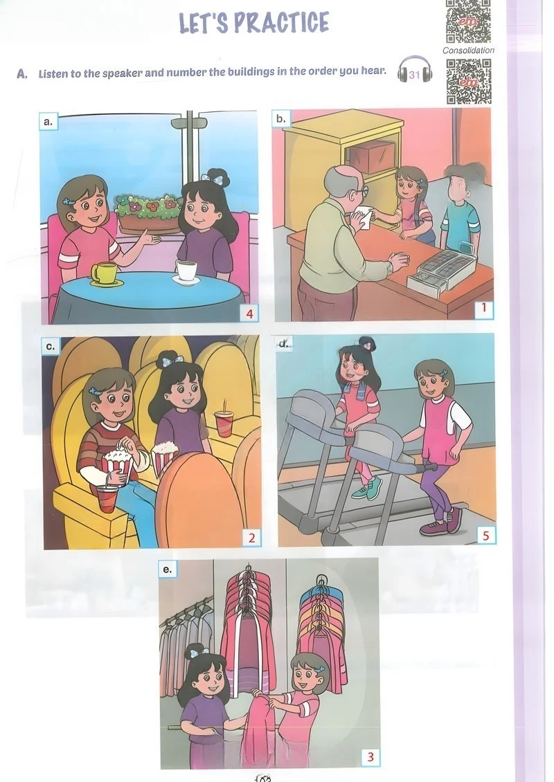7. Sınıf İngilizce Ders Kitabı Cevapları Yıldırım Yayınları Sayfa 103 Çözüm Görseli