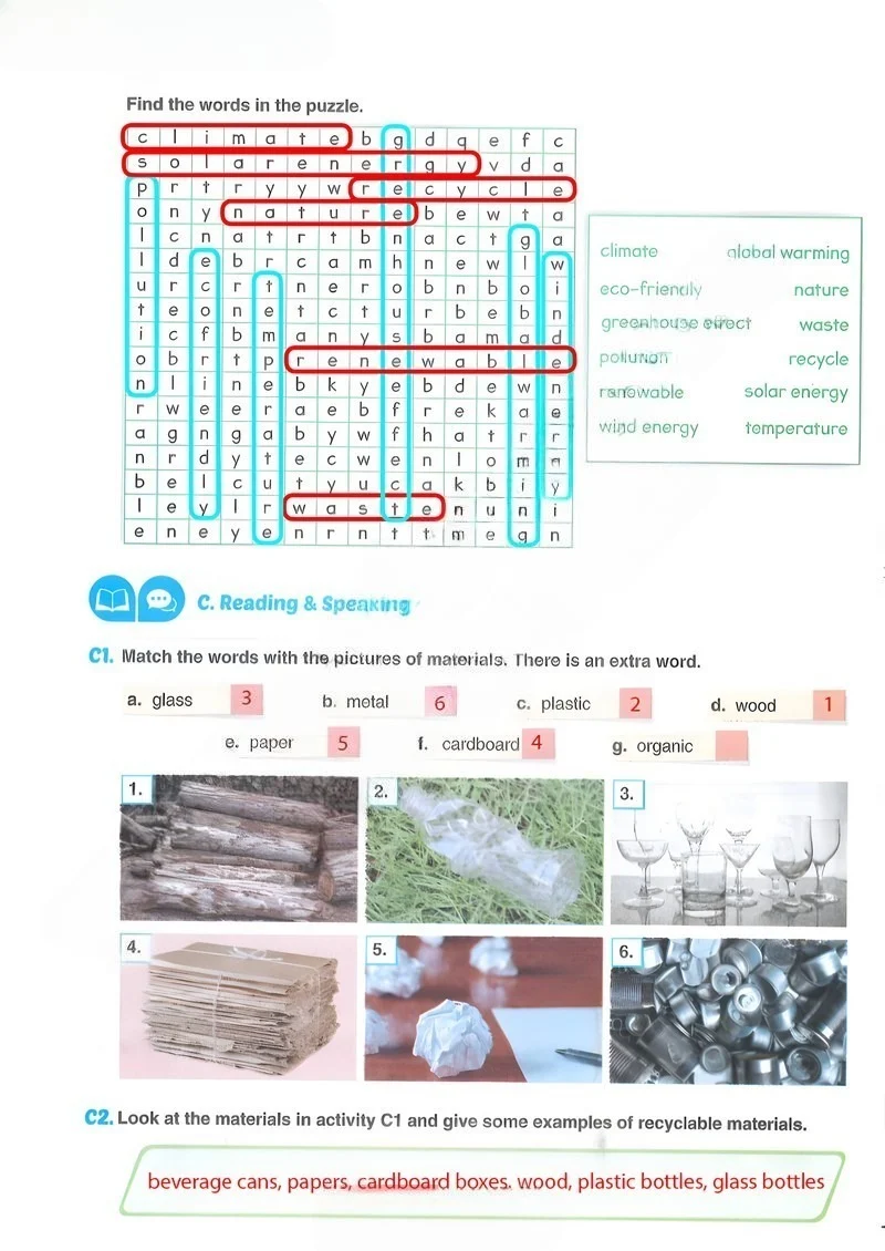 7. Sınıf İngilizce Ders Kitabı Cevapları Yıldırım Yayınları Sayfa 112 Çözüm Görseli