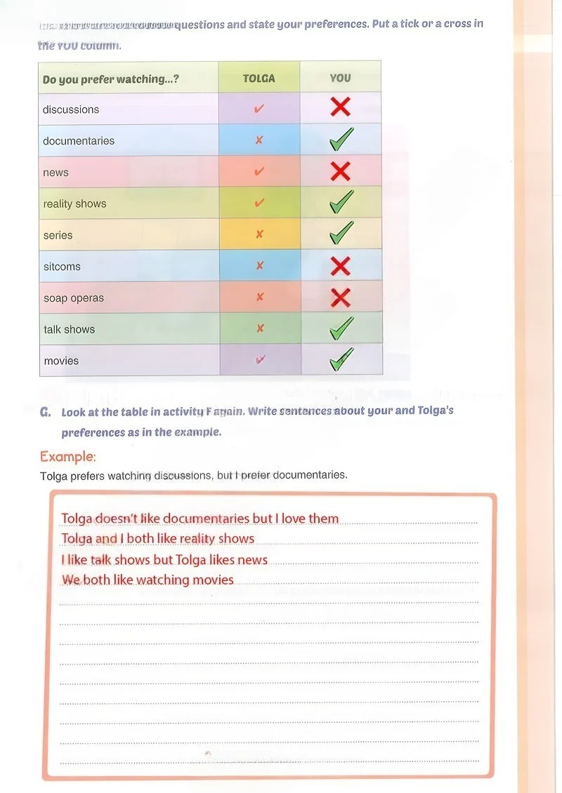 7. Sınıf İngilizce Ders Kitabı Cevapları Yıldırım Yayınları Sayfa 69 Çözüm Görseli