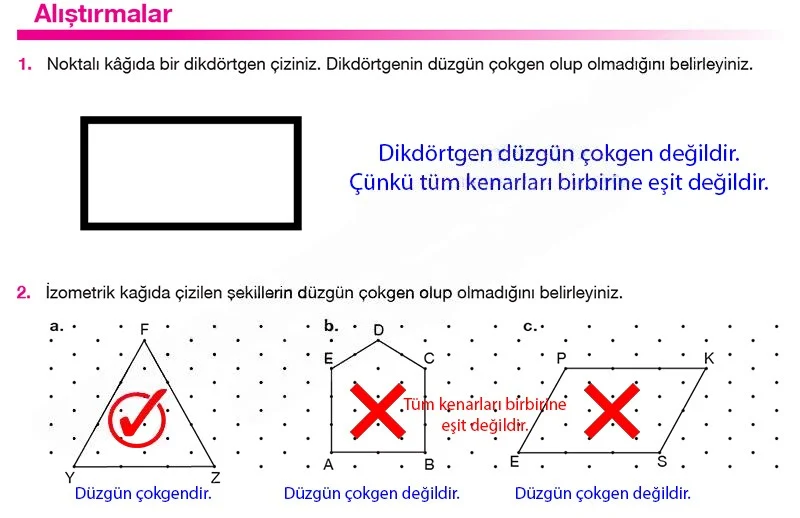7. Sınıf Matematik Ders Kitabı Cevapları Berkay Yayınları Sayfa 162 Çözüm Görseli