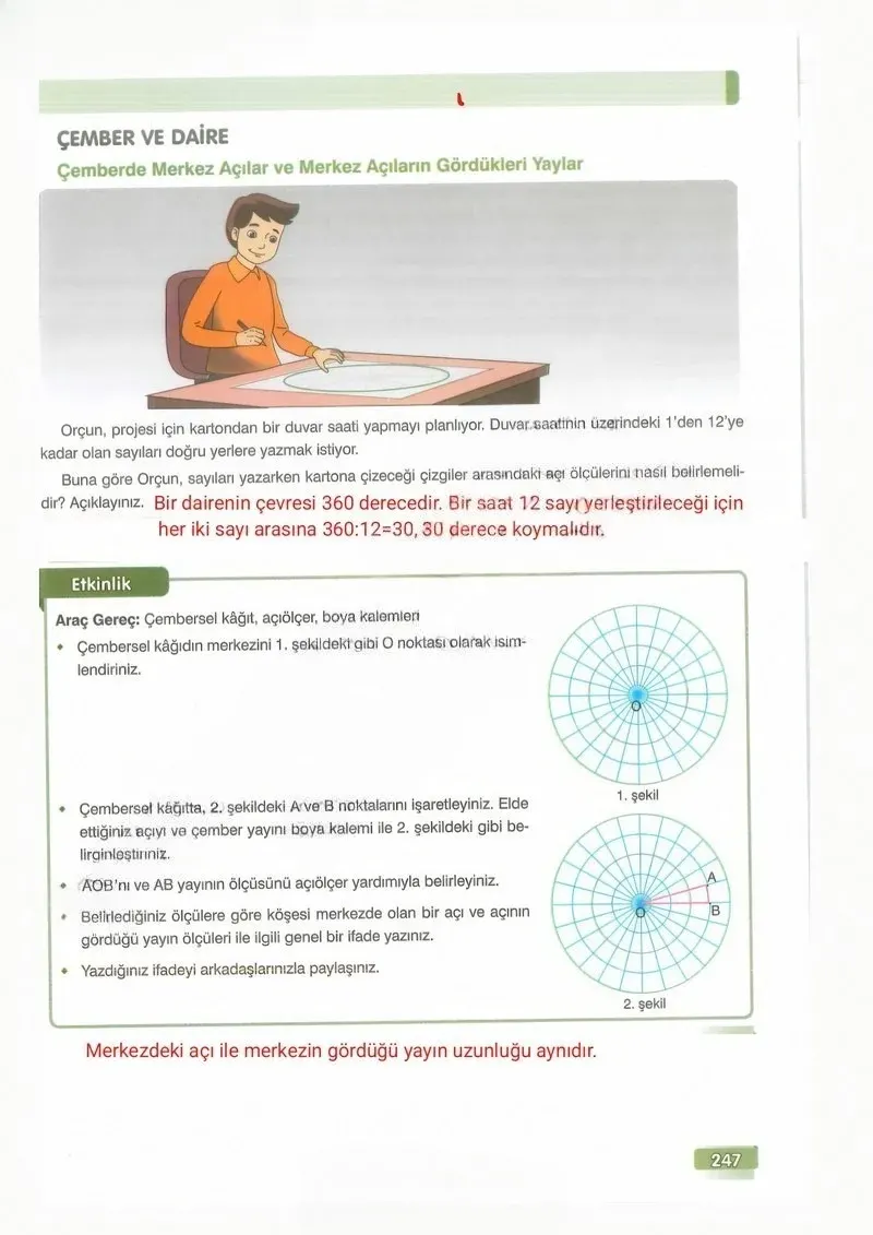 7. Sınıf Matematik Ders Kitabı Cevapları Edat Yayınları Sayfa 247 Çözüm Görseli