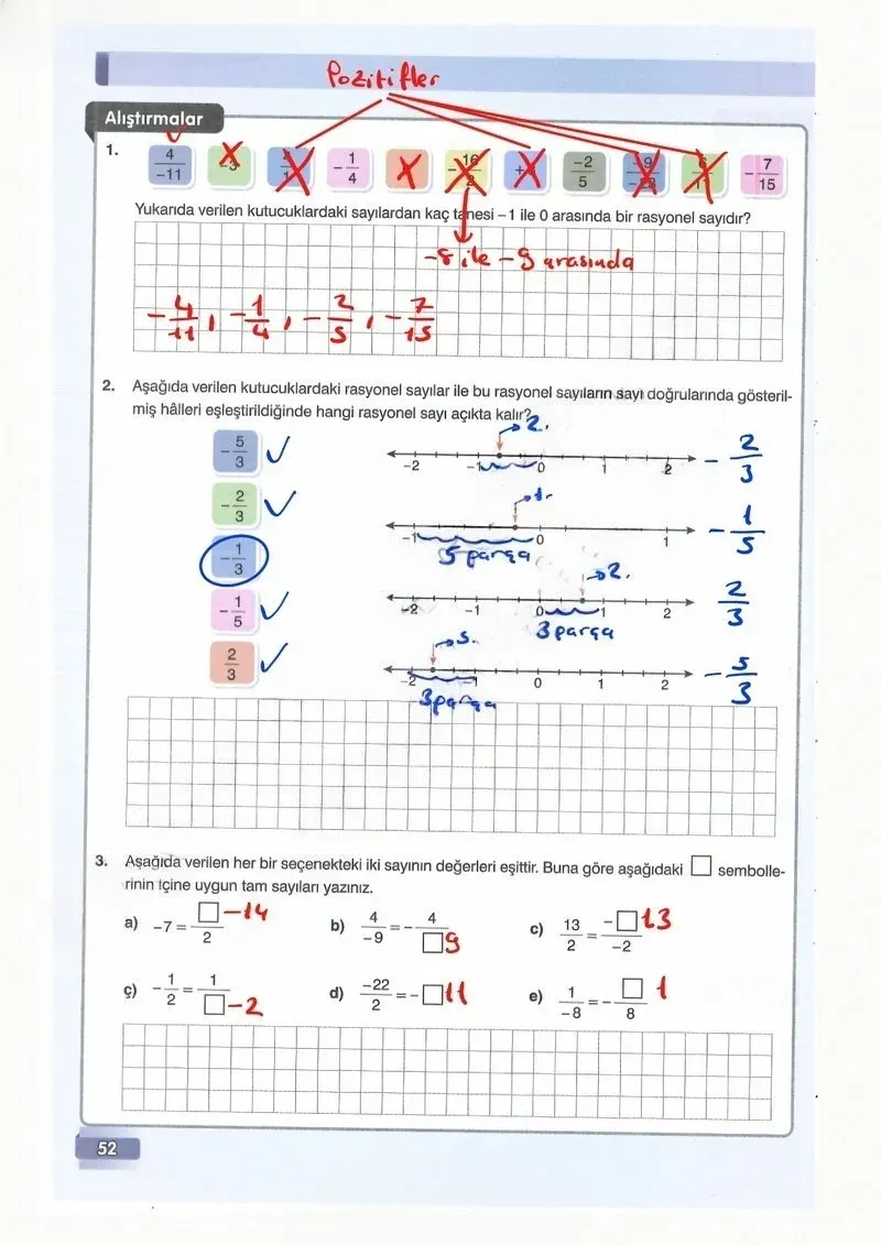 7. Sınıf Matematik Ders Kitabı Cevapları Edat Yayınları Sayfa 52 Çözüm Görseli