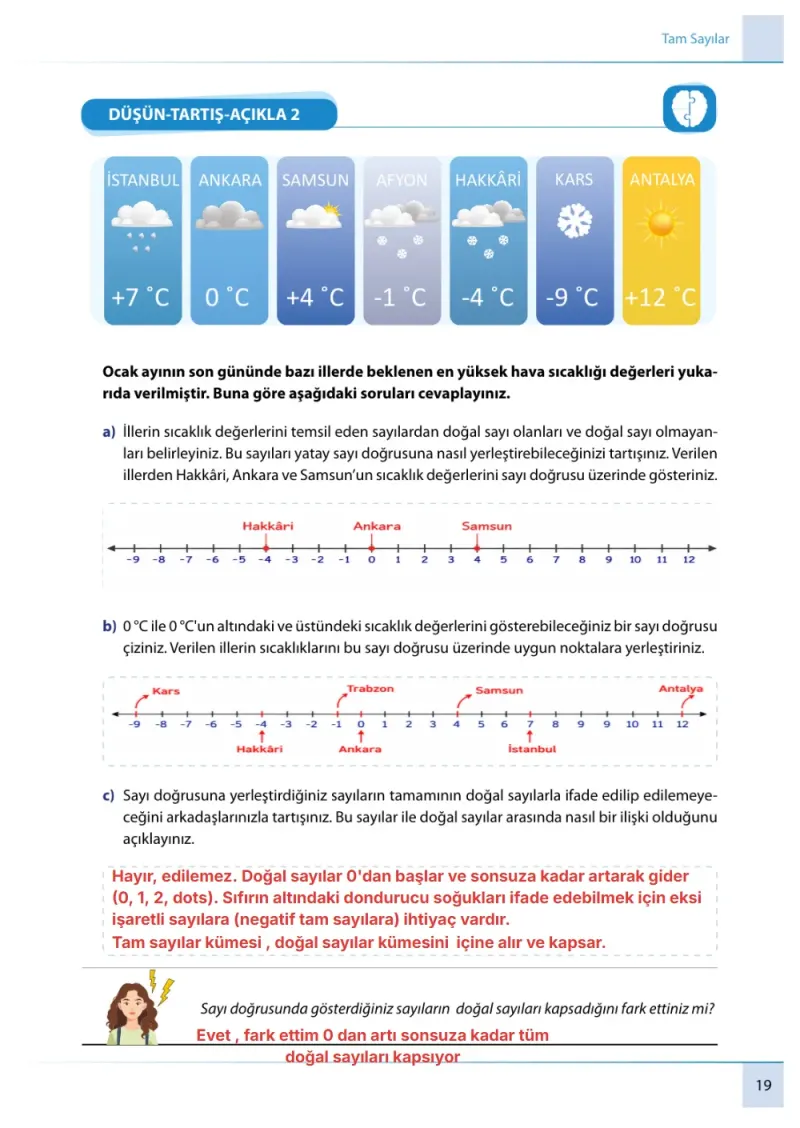 7. Sınıf Matematik Ders Kitabı Cevapları Meb Yayınları 1. Kitap Sayfa 19 Çözüm Görseli