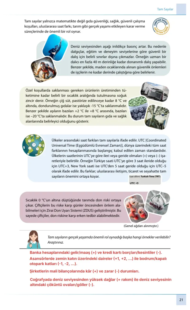 7. Sınıf Matematik Ders Kitabı Cevapları Meb Yayınları 1. Kitap Sayfa 21 Çözüm Görseli